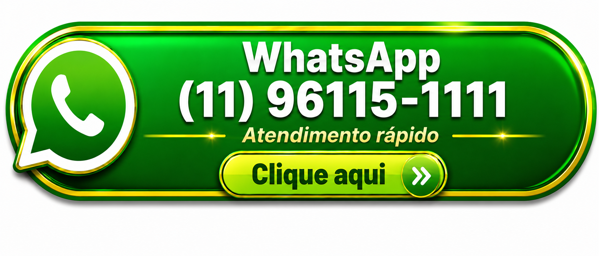 WhatsApp (11) 96115-1111 - Atendimento r&aacute;pido